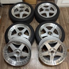 JDM Mazda Speed RAYS MS01 177J +30 8J +30 5-hole PCD114.3 Used 6-Boo No Tires