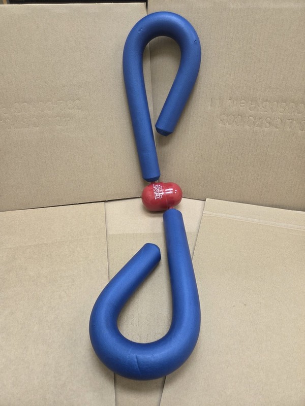 Vintage Thigh Master Original 1991 Suzanne Somers ThighMaster Exercise Blue Red