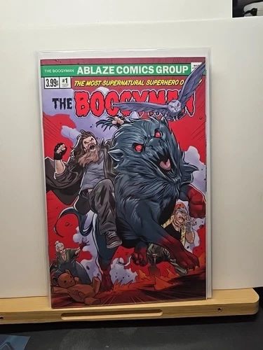 Boogyman #1 Ablaze (2022) Cover D Homage Variant - NM
