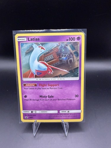 2017 Pokemon Latias SM87 Cosmos Holo Sun & Moon Black Star Promo