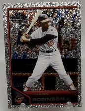 2011 Topps Diamond Anniversary Platinum Refractor Frank Robinson #182 Orioles