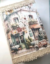 Handmade Junk Journal Mintay  Stamperia Designer Vtg. Travel  Collectibles