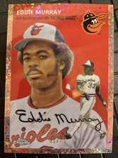 2023 Topps Chrome Platinum Anniversary Eddie Murray Rose Gold 31/75 *Orioles