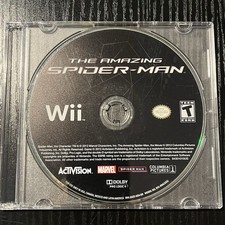 The Amazing Spider-Man Nintendo Wii, 2012 Loose Disc Only Untested