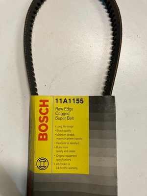 #ad Bosch 11A1195 Raw Edge Cogged Super V Belt Fan Drive NOS Holden Commodore AU $46.00