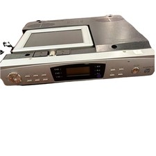 Audiovox AV-DMTV LCD Under Cabinet TV Black Silver with AV Inputs (Working)