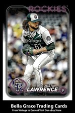 2024 Topps Series 1 Justin Lawrence #259 Colorado Rockies MLB Baseball 
