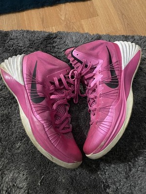 Sz 10.5 Nike Hyperdunk 2013 Think Pink Breast Cancer Awareness Basketball Shoes