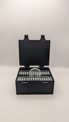 1oz Silver x32 Coin Capsule Storage Box, Britannia, Krugerrand, Noah's Ark.