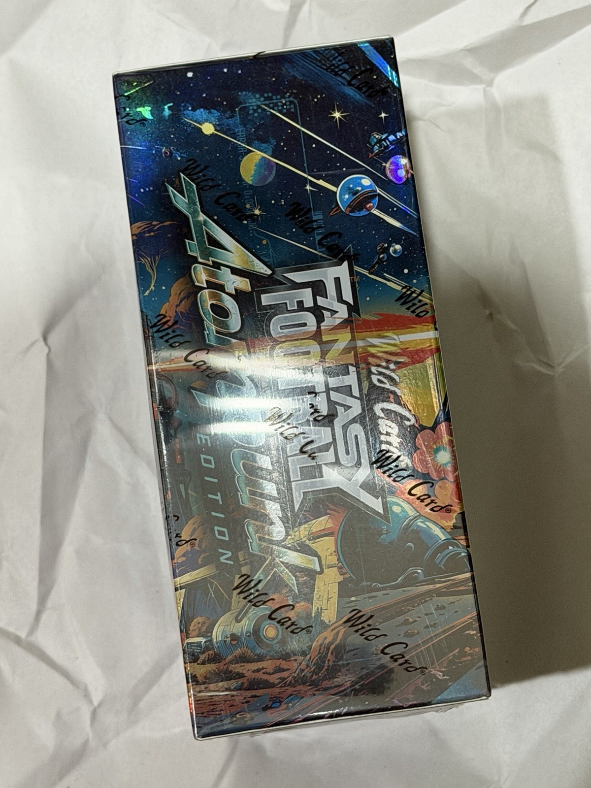 2026 Wild Card Fantasy Football Atompunk Hobby Box Sealed True 1/1 Auto Possible view 8