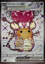 Dedenne ex Holo Ultra Rare SV02: Paldea Evolved 239/193 NM on eBay