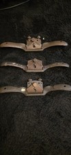 3 x Vintage record &Stanley Adjustable Spoke Shaves, Decent Cond