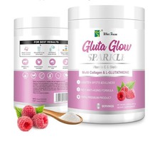 Multi Collagen Peptides Powder Type I II III V X with Vitamin C  Biotin 1LB