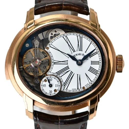 Audemars Piguet — AUDEMARS PIGUET  -  Millenary Minute Repeater Escapement Tourbillon