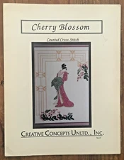 Creative Concepts Unltd. "Cherry Blossom" counted cross stitch chart No. 15 1996