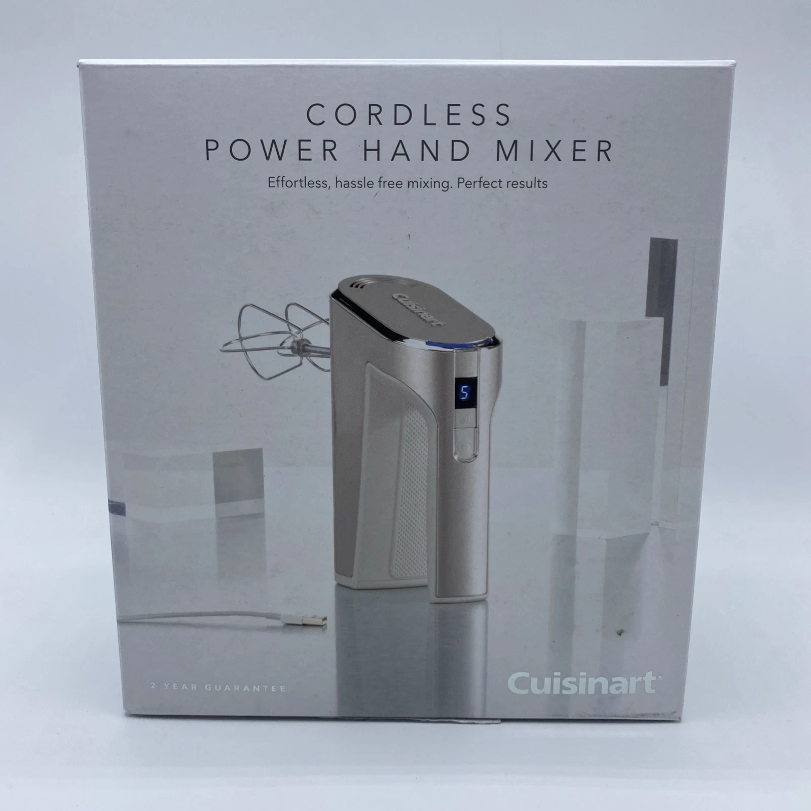 RHM100U Cordless Power Hand Mixer, Silver, 5 Speeds, Stainless Steel-A5.3
Opens in a new window or t
