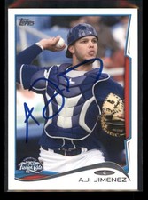 2014 Topps Pro Debut A.J. Jimenez #83 On Card Auto