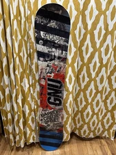 GNU Carbon Credit 159cm All-Mountain Snowboard (rocker)