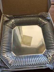 Lenox Butler’s Pantry Square Serving Platter 14.5" Metal Serveware 6178883