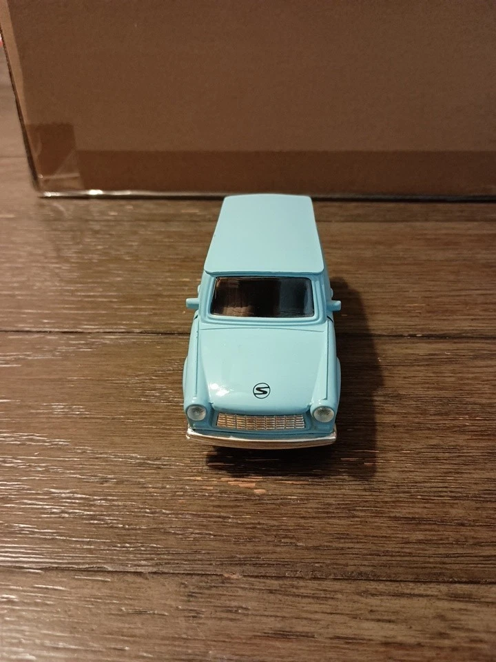 Model Wagon DDR-1989 SS 4726 Blue Collectors Model Car Made in China - Image 2 of 4