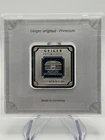 Geiger Edelmetalle 1 oz .999 Fine Silver Bar SEALED In Assay German Mint