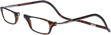 Clic Magnetic Reading Glasses Men Women Computer Readers M-XL Dark Demi  1.50