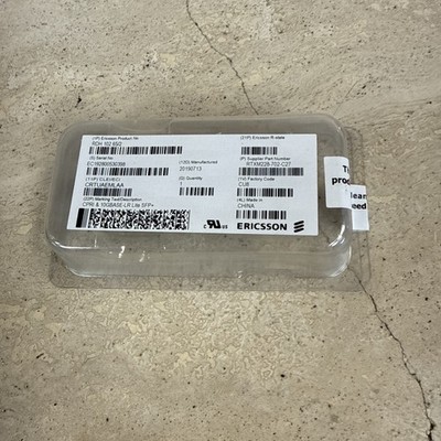 Ericsson RDH 102 65/2 CPRI 10GBASE-LR Lite SFP+ optical transceiver module