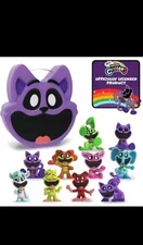 Poppy Playtime Smiling Critters Mini Figure Set – CatNap Case 10pc Full Complete