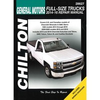 General Motors Full-Size Trucks 2014-16 Chevrolet GMC Workshop Manual Chilton