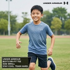 Under Armour Boys' Dri-Fit Tee Size Small
