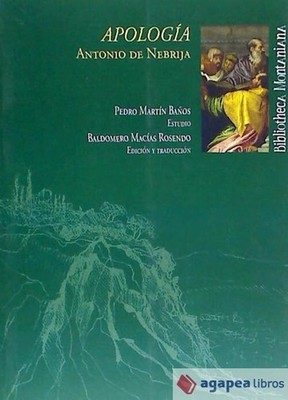 Apologia Antonio de Nebrija. NUEVO. ENVÍO URGENTE (Librería Agapea)