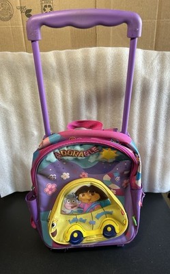 Dora The Explorer Rolling Backpack With Wheels | eBay