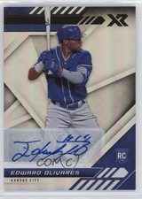2021 Panini Chronicles Xr Auto Edward Olivares #5 Auto 0o2b