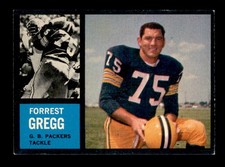 1962 Topps #70 Forrest Gregg   EX+ X3711020