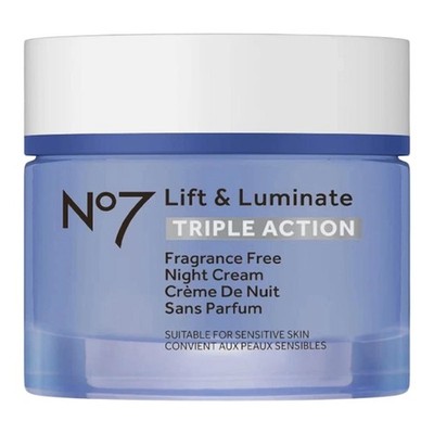 No7 Lift & Luminate Triple Action Nachtcreme   1,69 Unzen