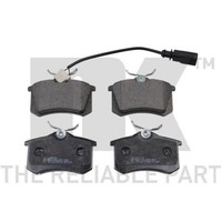 NK 224755 Bremsbelagsatz Scheibenbremse Hinterachse FüR Ford Seat VW