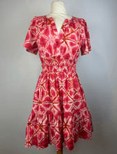 Pink Tie Dye Somerset Mini Dress Size Medium