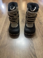 Fisher Prices Shoes, Infant Size 6, Gray, Black, Winter Boots, Fleece