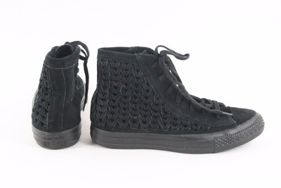 womens black chuck taylors