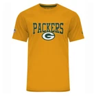 NEW ERA Green Bay Packers Team Script Tee Shirt [yellow]