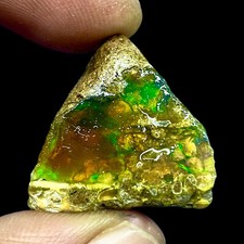 43.20 Cts Natural Ethiopian Opal Rough 26x25mm Huge Untreated Loose Gemstone