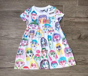girls moschino dress