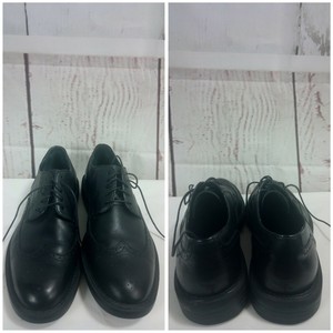 deer stags black dress shoes