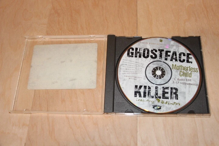 GHOSTFACE KILLAH - Motherless Child Promo CD Single 1996 RAEKWON Wu-Tang Clan Foto 3 de 4
