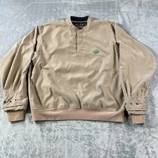 Zero Restriction 1/4 Snap Pullover Men Medium Golf Long Sleeve Made In USA