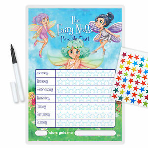 Free Fairy Reward Chart