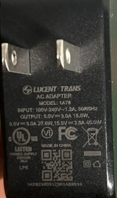 Lucent 45W USB-C Power Adapter for Huawei MateBook X Pro Compatible