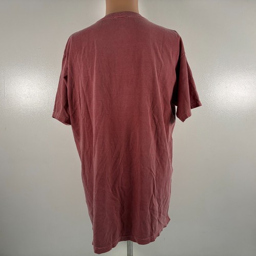 Vintage Santa Fe T Shirt Mens Size L Red New Mexico Map - Picture 3 of 5
