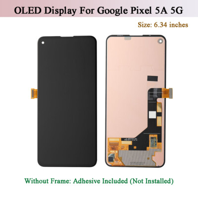 Best OEM OLED Display LCD Touch Screen For Google Pixel 5A 5G 6.34'' W/ Adhesive