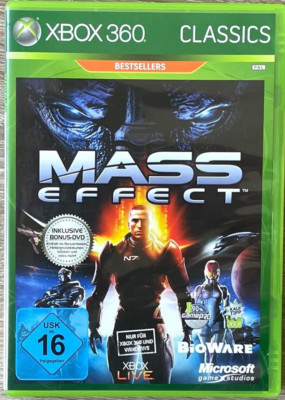 Mass Effect Xbox 360 Spiel komplett mit Anleitung und Bonus Disc